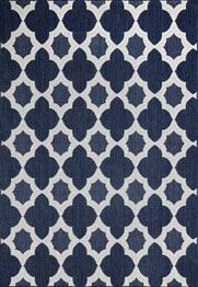Dynamic Rugs VILLA 1640-510 Navy and Ivory